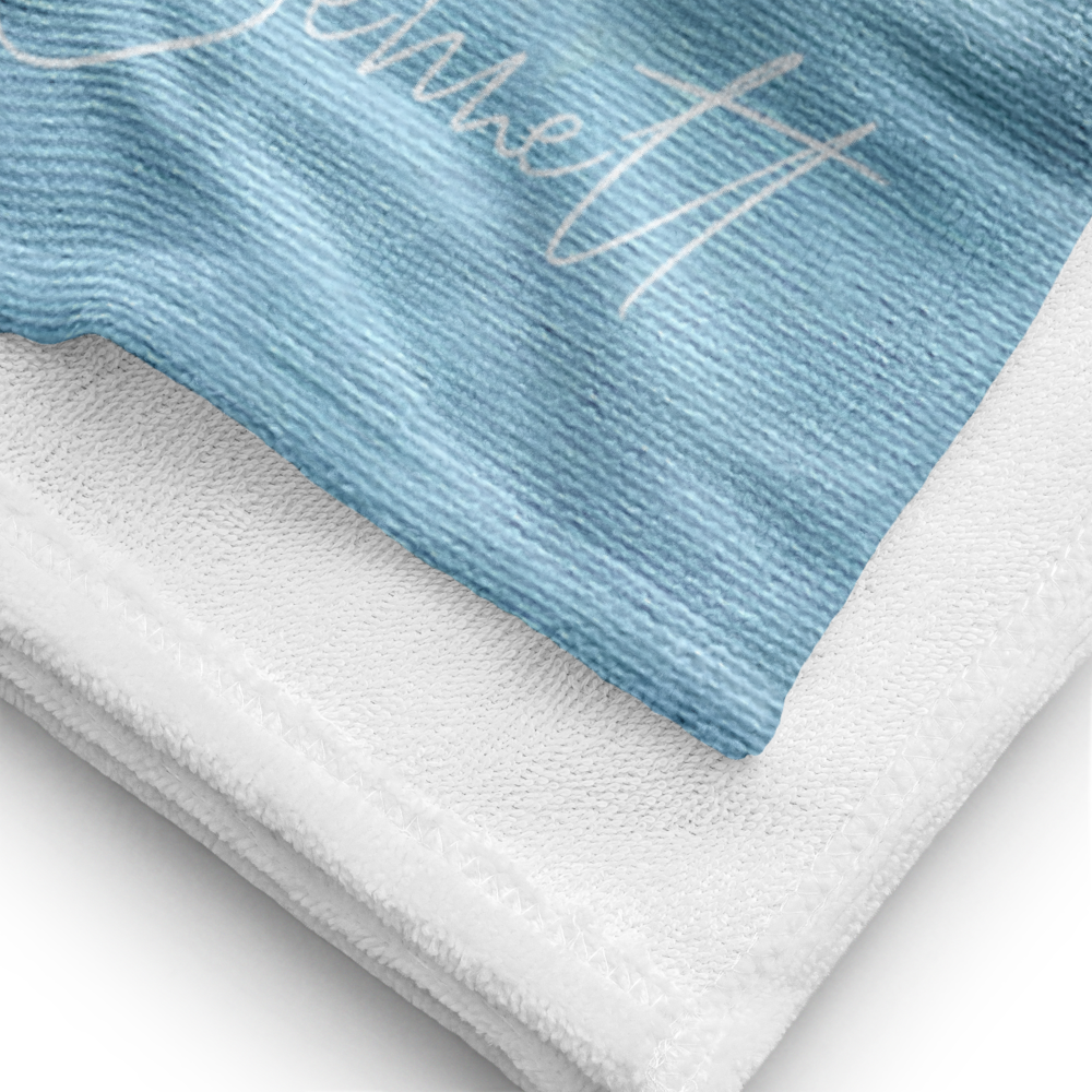 "Afternoon Palms" Beach Towel