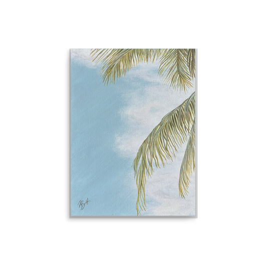 "Afternoon Palms" Fine Art Print