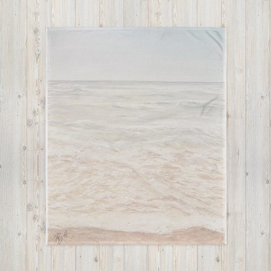 "Breathe" Throw Blanket