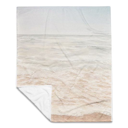 "Breathe" Throw Blanket