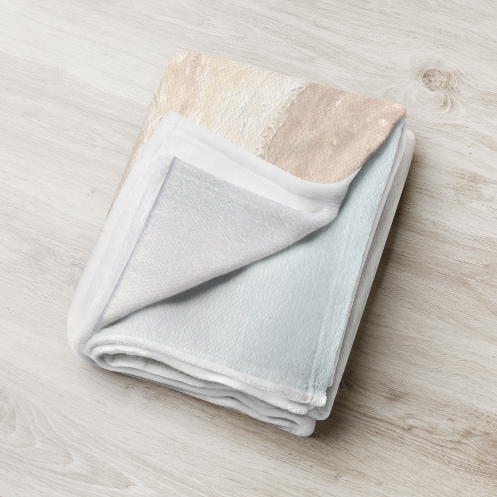 "Breathe" Throw Blanket