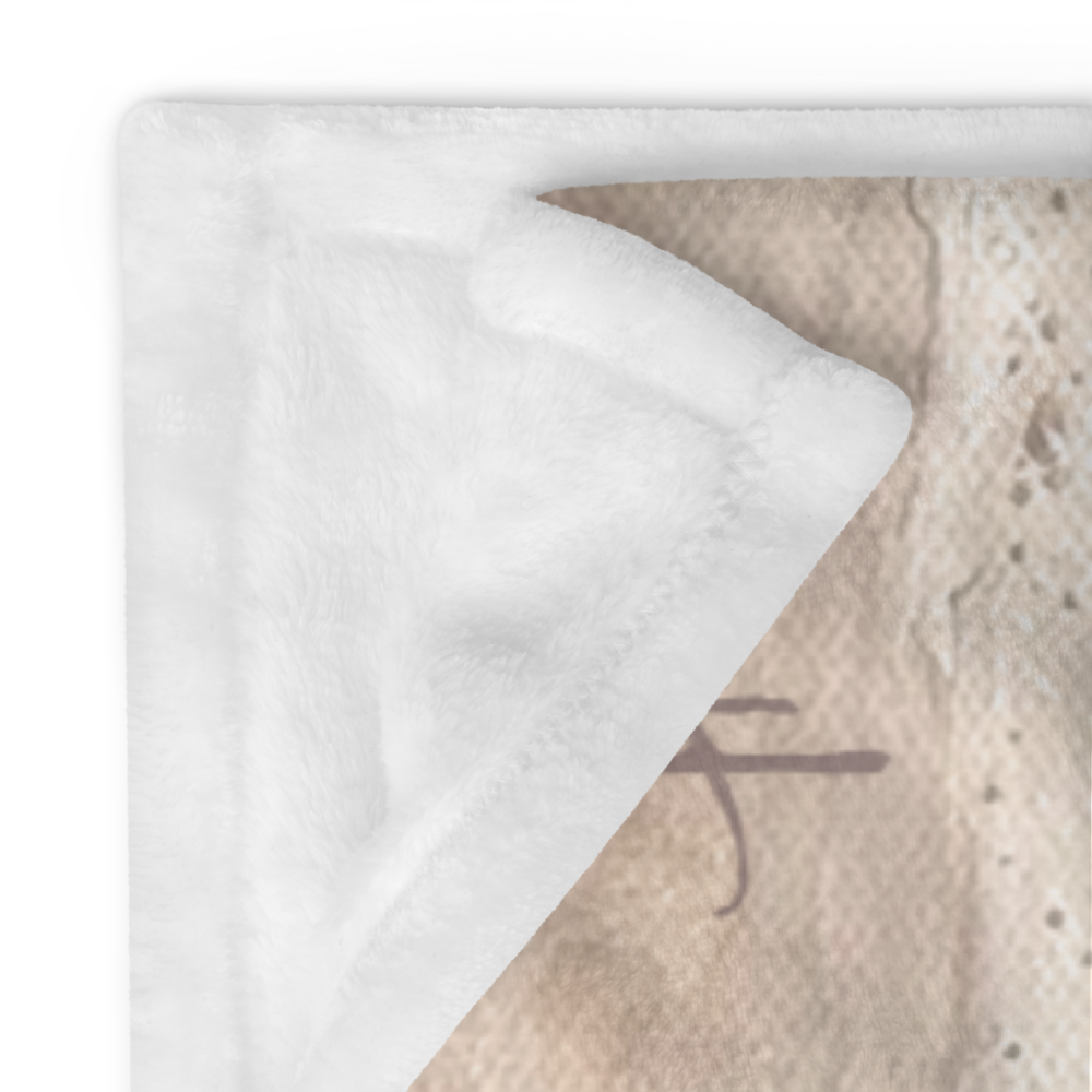 "Breathe" Throw Blanket