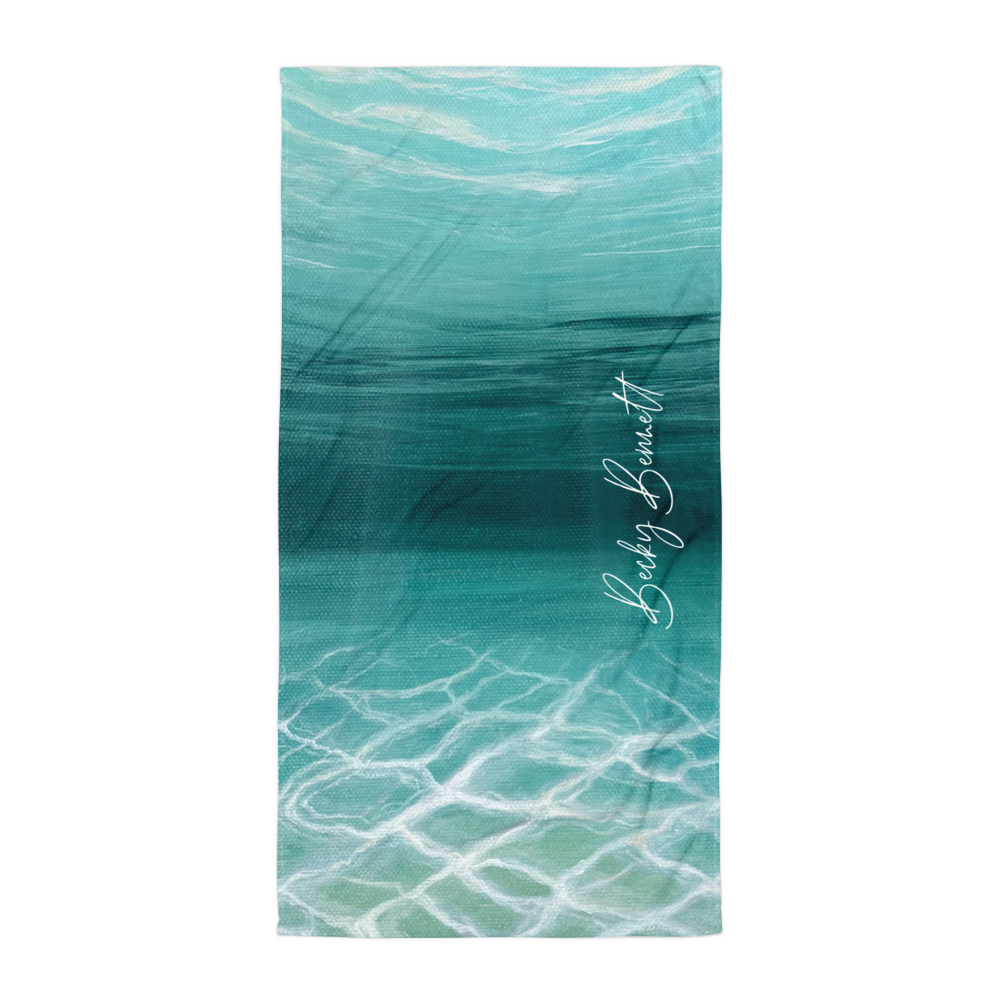 "In the Depths" Beach Towel