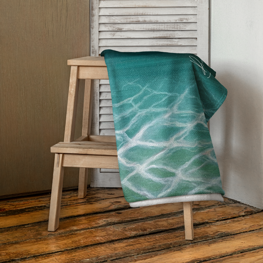 "In the Depths" Beach Towel
