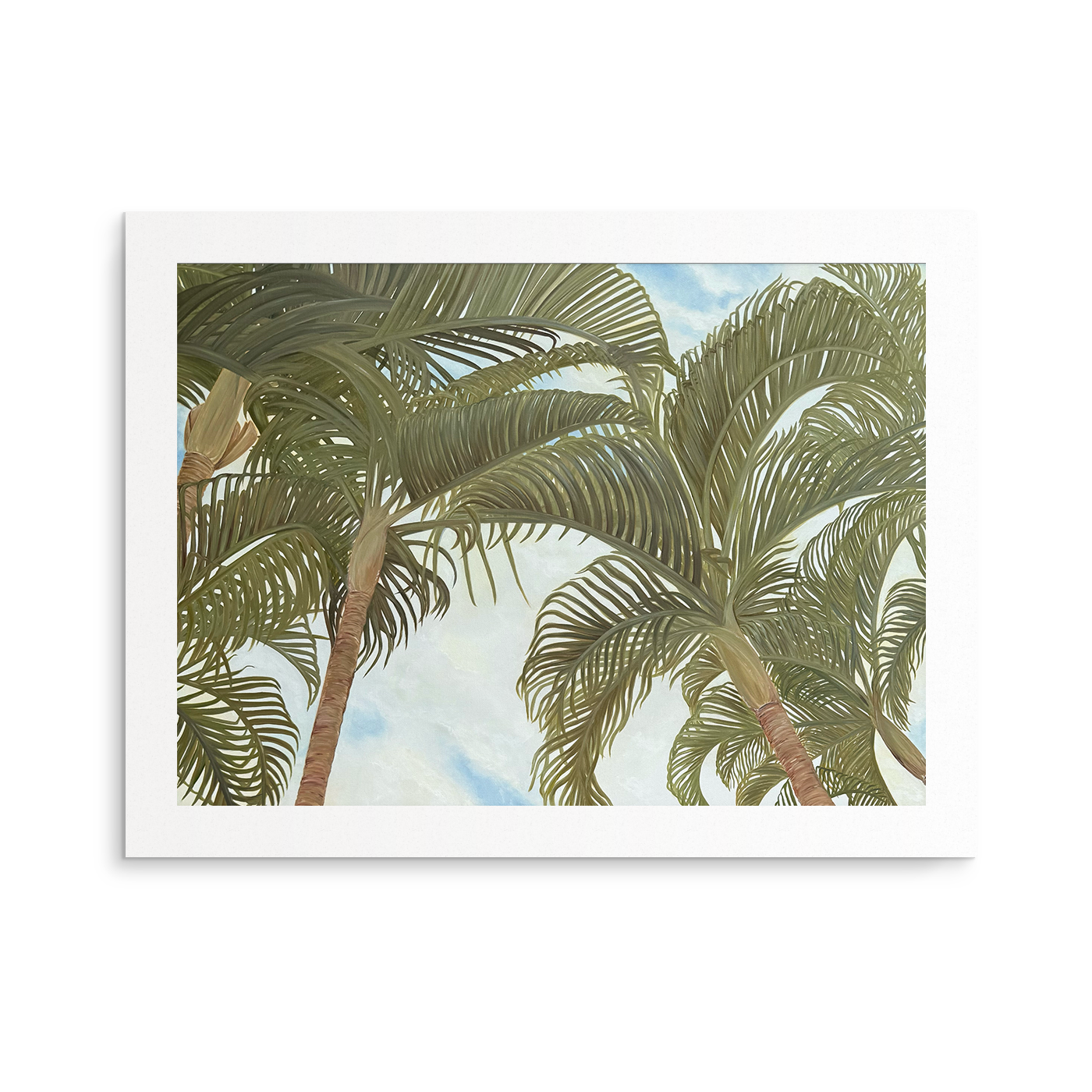 "Dancing Palms" Fine Art Print