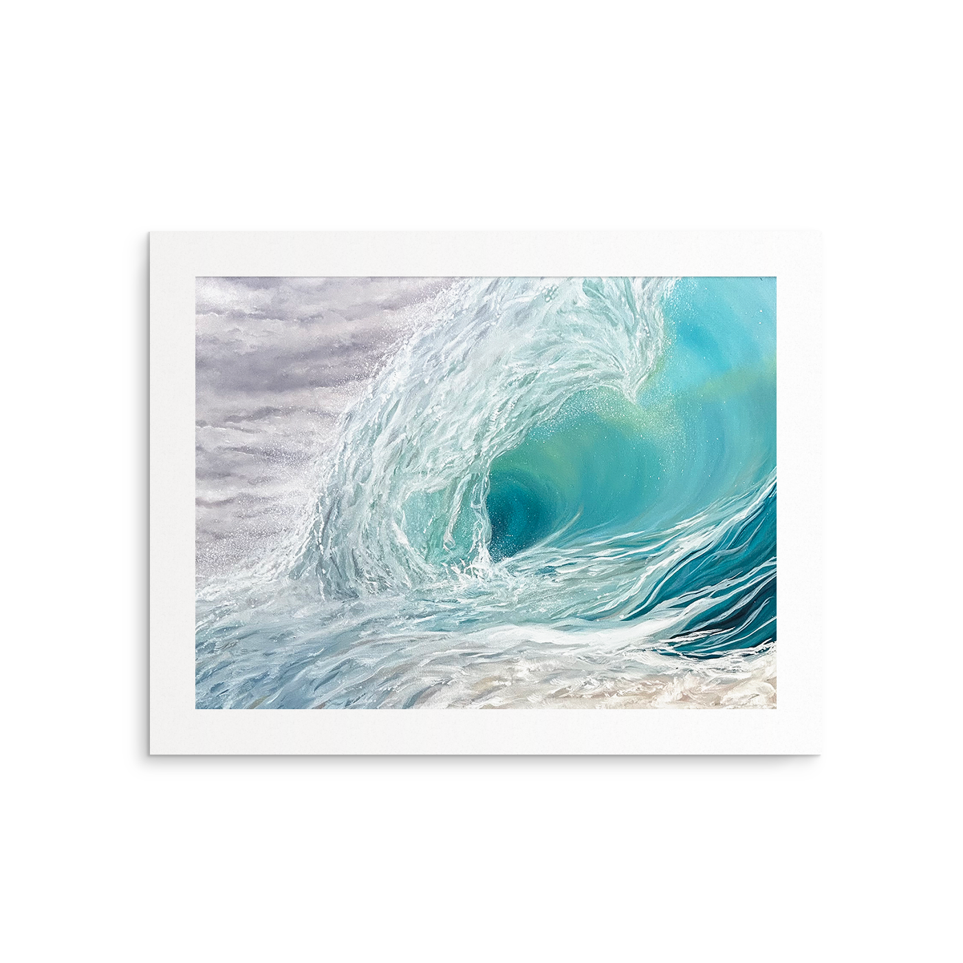 "January Wave" Fine Art Print
