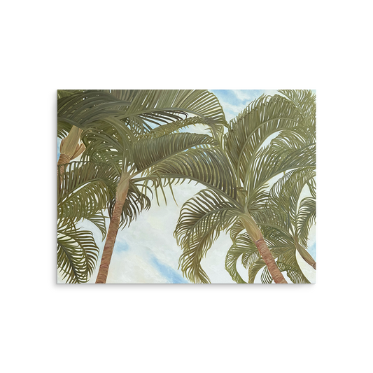 "Dancing Palms" Fine Art Print