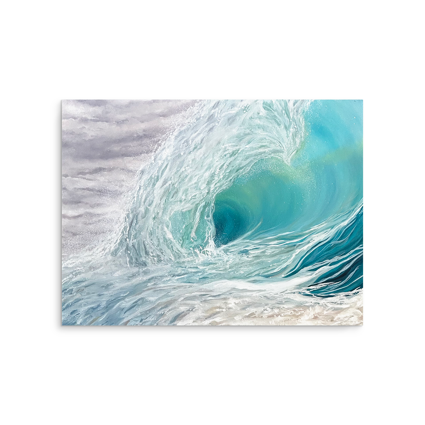 "January Wave" Fine Art Print