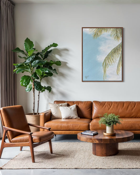 "Afternoon Palms" Fine Art Print