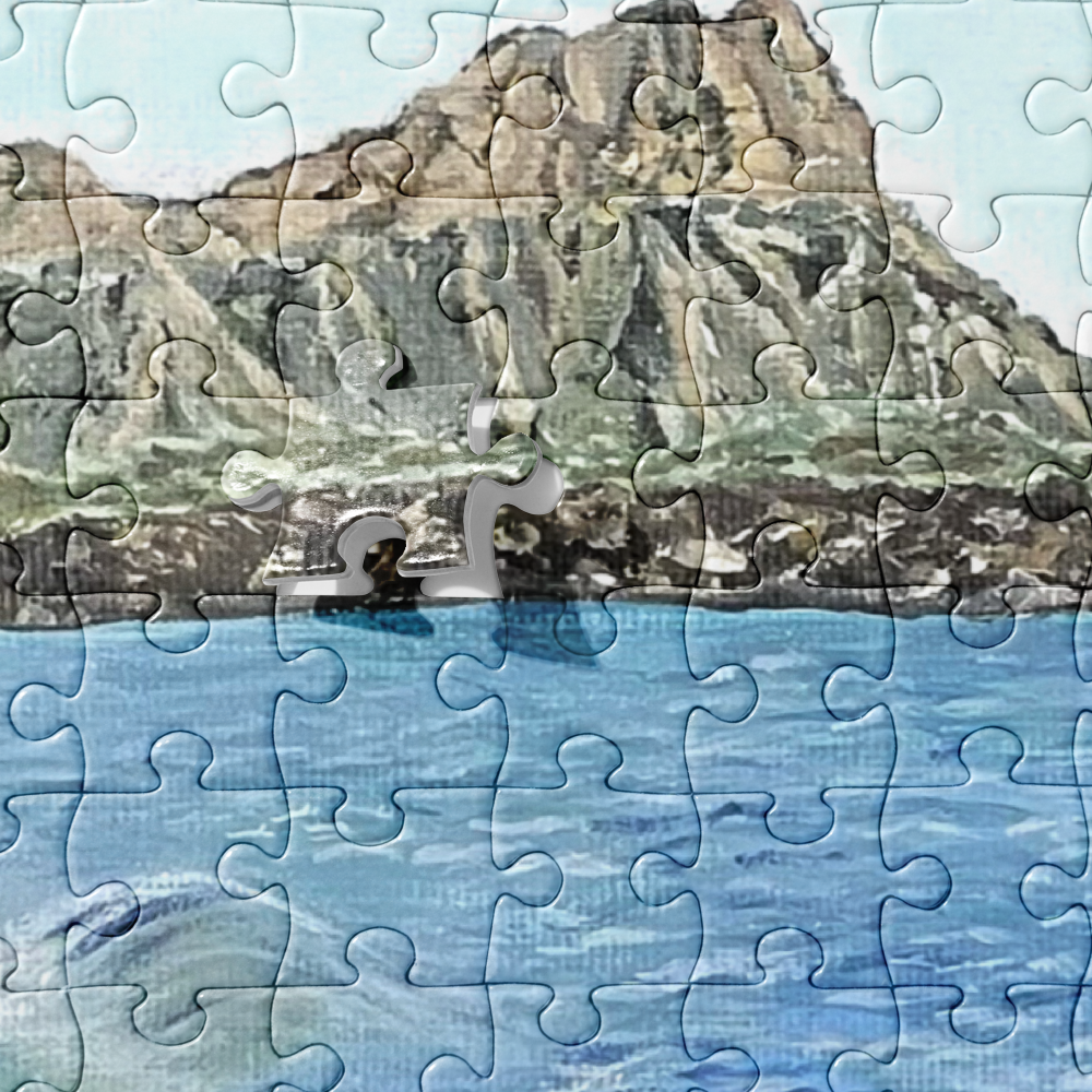 "Waikiki Waves" Aloha Jigsaw Puzzle