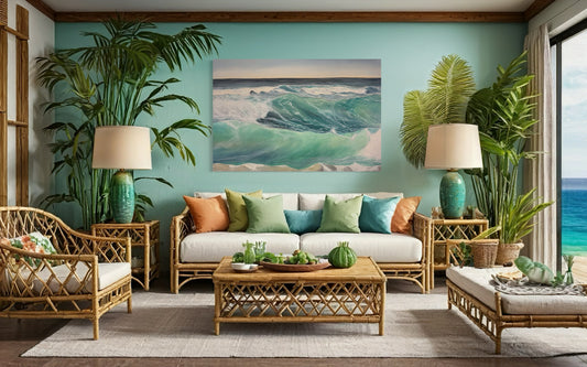 Wave After Wave Hawaii Wave Surf Fine Art Oil Painting