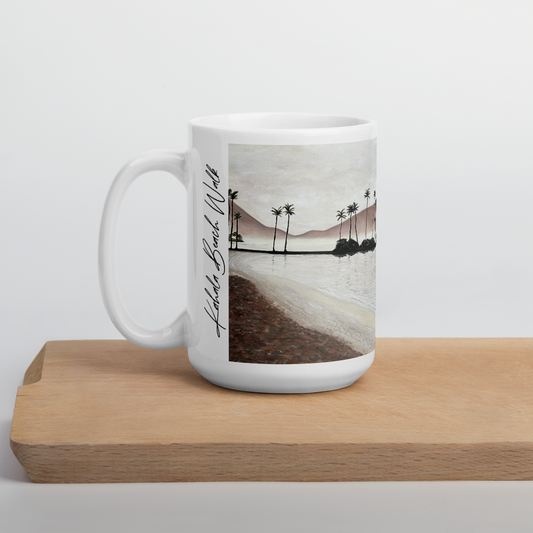 "Kahala Beach Walk" Mug