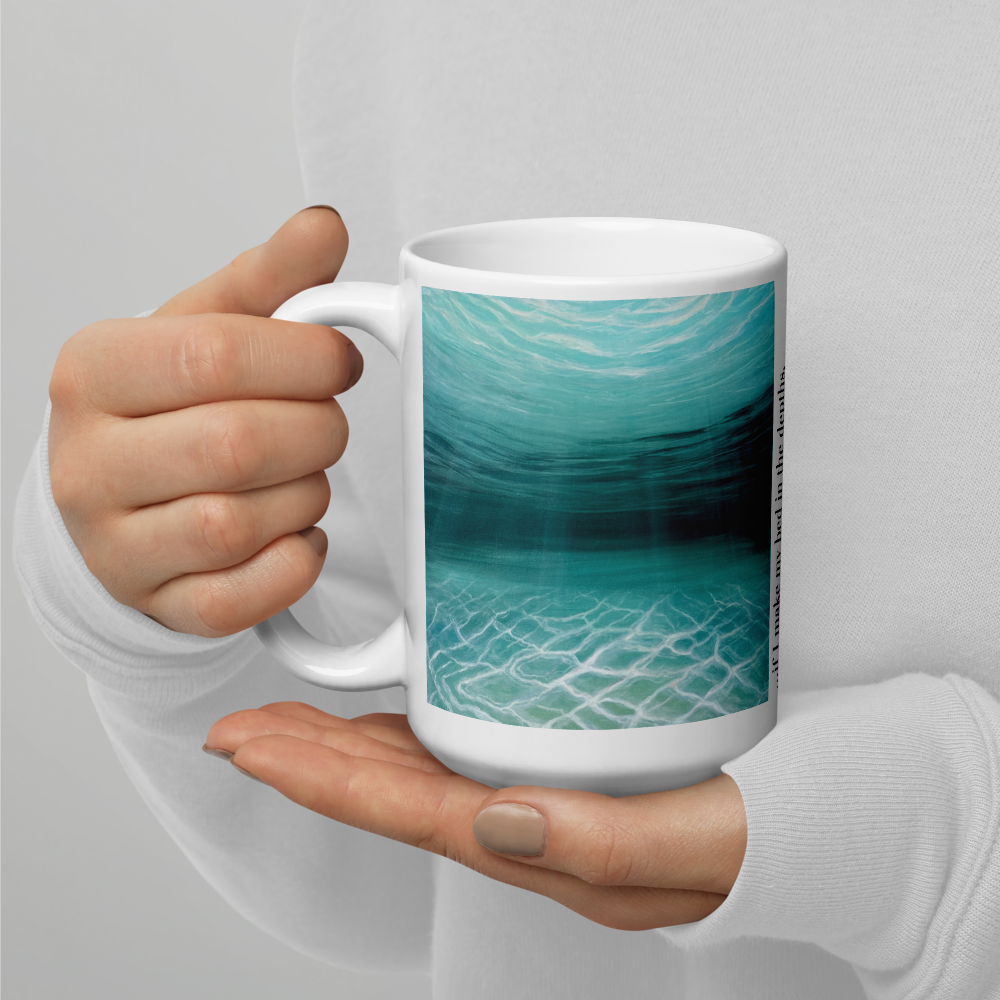 "In the Depths" Scripture Mug
